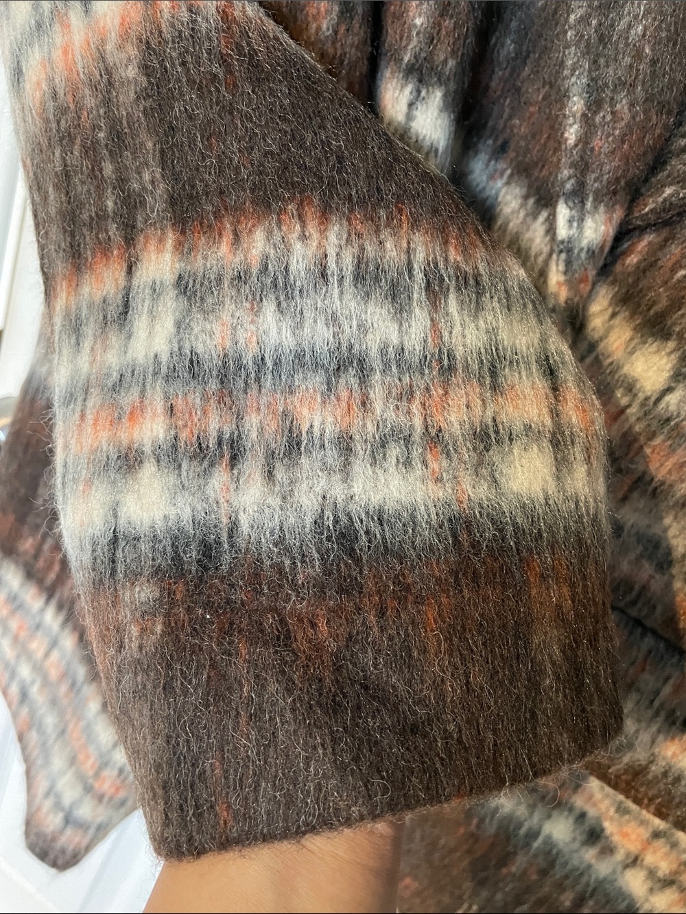 Anthropologie Brushed Plaid Blazer - Picture 7 of 14